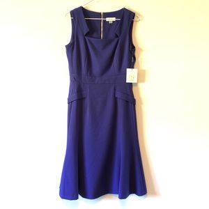 Calvin Klein, Size 4, Royal Blue Dress.